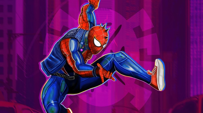 Spider-Punk from Spider-Man: Across the Spider-Verse 4K