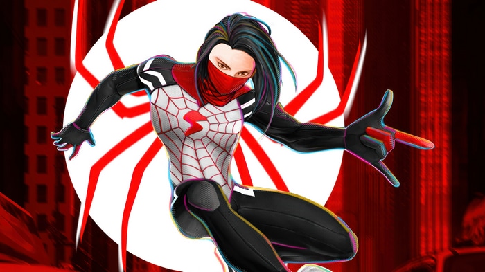 Silk in Spider-Man: Across the Spider-Verse 4K