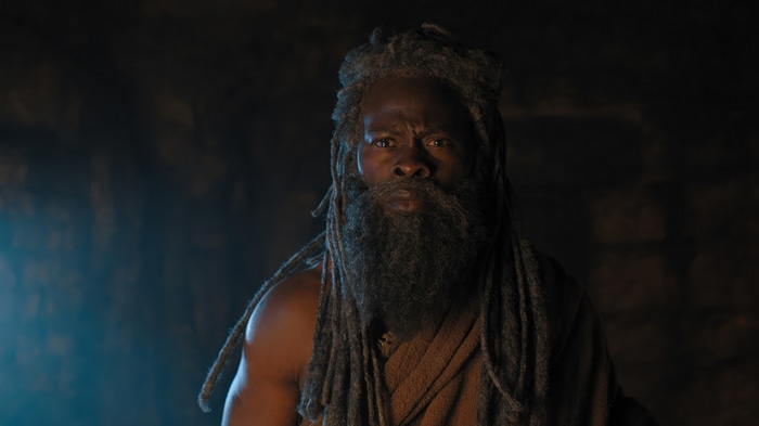 Djimon Hounsou as Shazam in Shazam! Fury of the Gods 4K