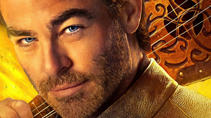 Chris Pine in Dungeons and Dragons: Honor Among Thieves 4K