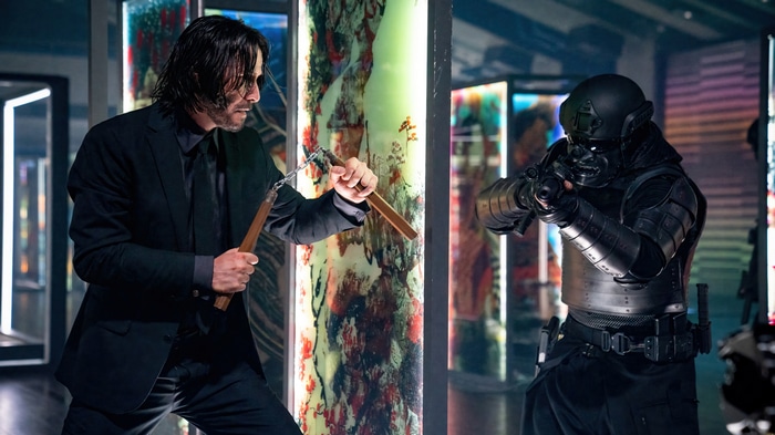 John Wick: Chapter 4 - Keanu Reeves with Nunchucks