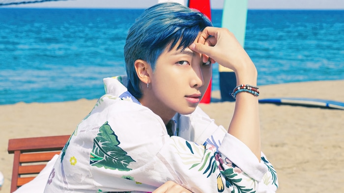 RM from BTS on a beach