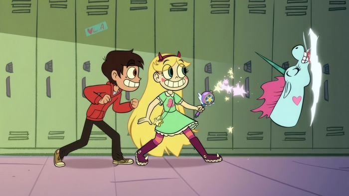 Star vs. the Forces of Evil: Unicorn vs. Lockers