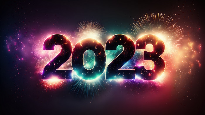 2023 New Year Fireworks 4K