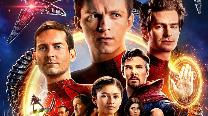 Spider-Man: No Way Home 4K Movie Poster