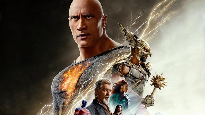 Black Adam 4K Movie Poster