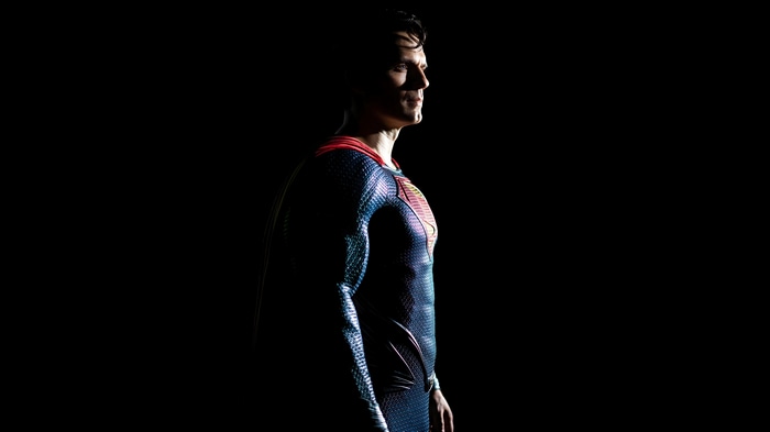 Superman in Man of Steel 4K