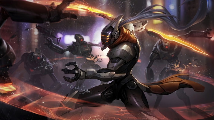 PROJECT Master Yi in League of Legends Splash Art 4K