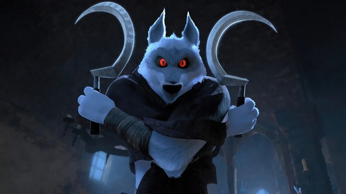 Death the Wolf from Puss in Boots: The Last Wish 4K