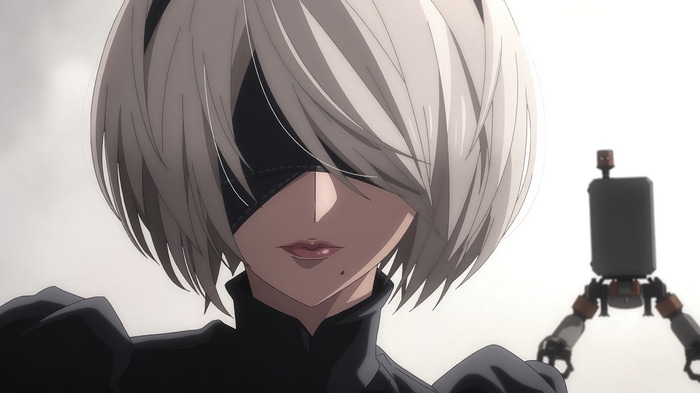 YoRHa 2B and Pod 042 from NieR:Automata Ver1.1a 4K