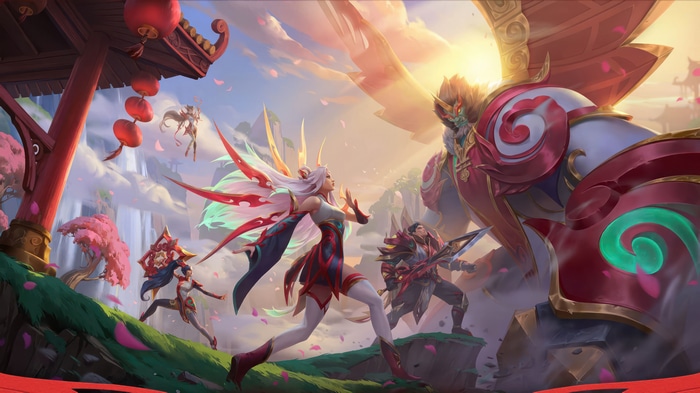 Mythmaker Galio, Irelia, Garen, Sivir, Zyra 4K