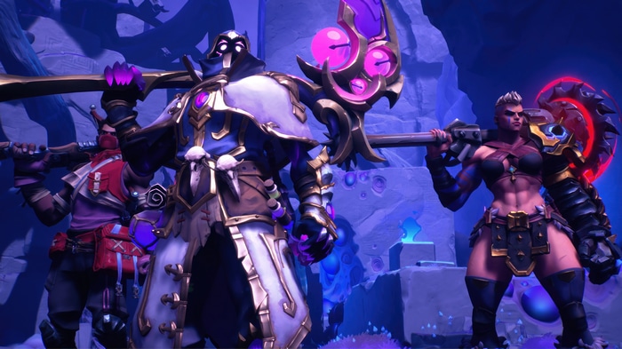 Wayfinder Characters with Weapons