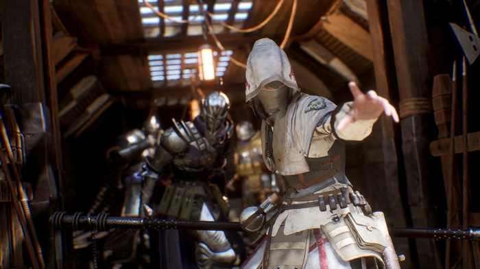 Warhaven 4K game characters in armor