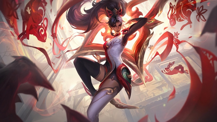 Mythmaker Sivir Splash Art 4K