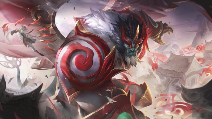 Mythmaker Galio Splash Art 4K