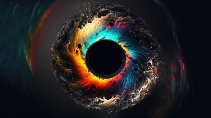Colorful Abstract Digital Art 4K