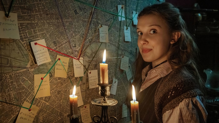 Enola Holmes 2 Millie Bobby Brown 4K