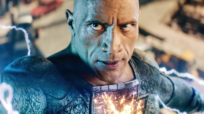 Dwayne Johnson as Black Adam in 4K