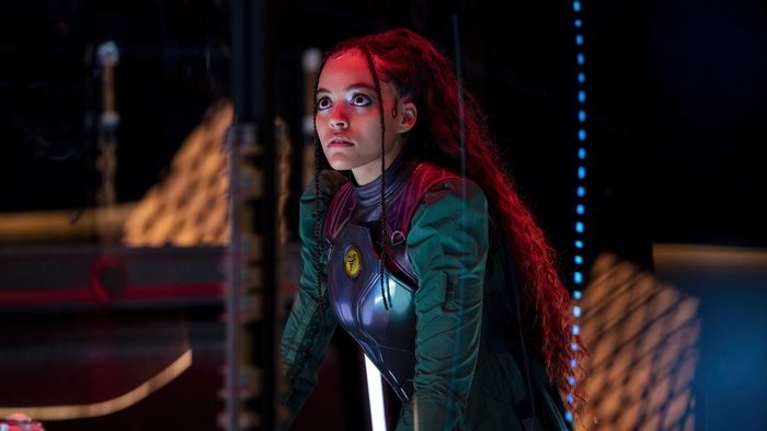 Quintessa Swindell as Cyclone in Black Adam 4K
