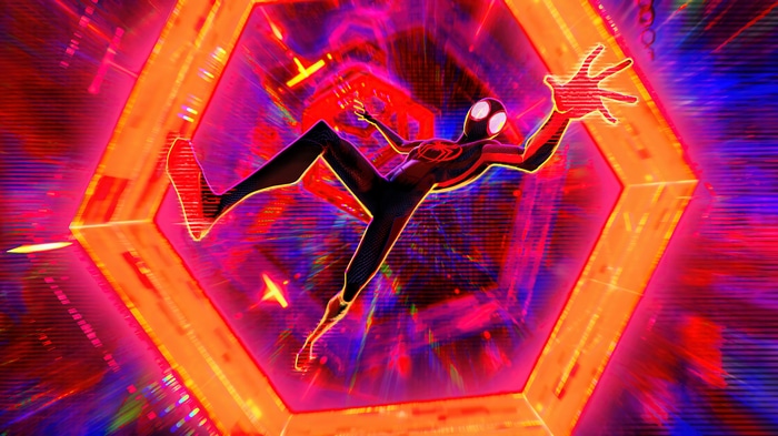 Miles Morales in Spider-Man: Across the Spider-Verse 4K