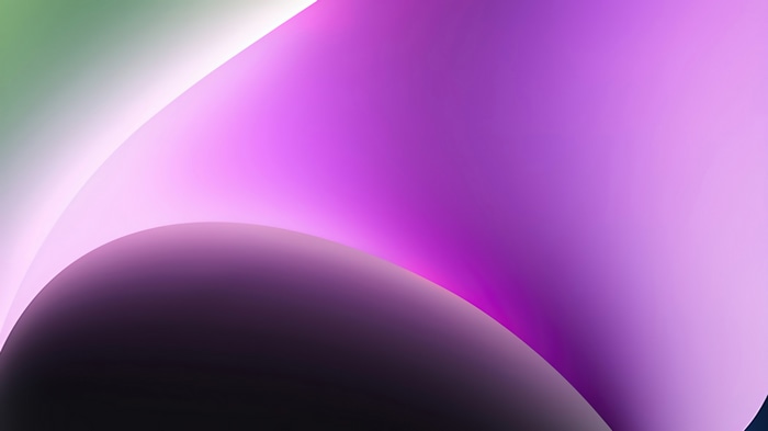 iPhone 14 iOS Technology Abstract 4K