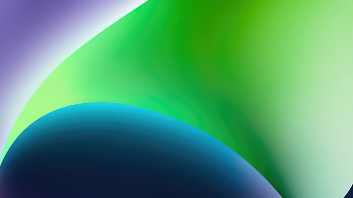 iPhone 14 iOS Abstract 4K