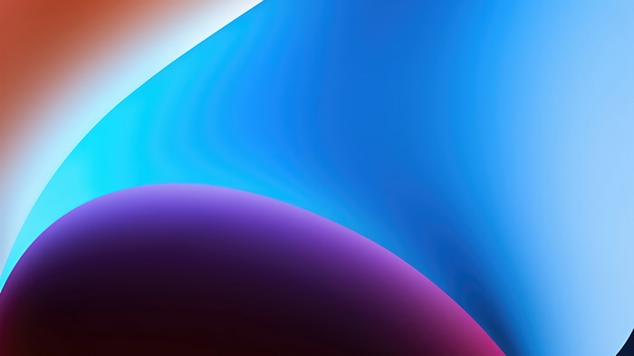 iPhone 14 iOS Abstract 4K