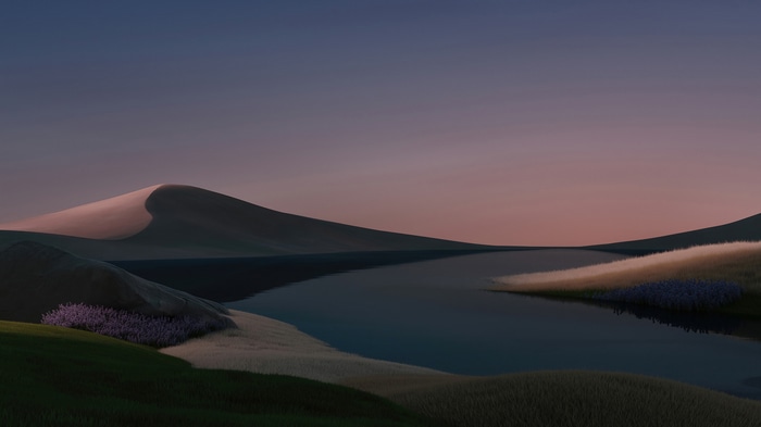 Microsoft Windows 11 Landscape Scenery 4K