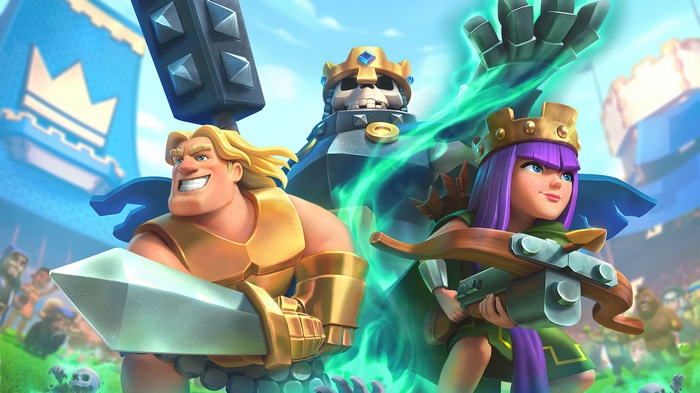 Clash Royale Golden Knight and Archer Queen 4K