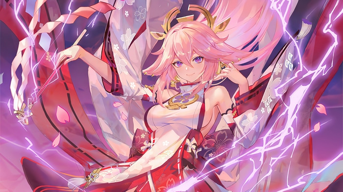 Genshin Impact Yae Miko 4K
