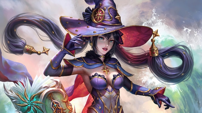 Mona from Genshin Impact in 4K