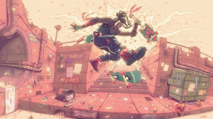 Fortnite 4K Skater Jump