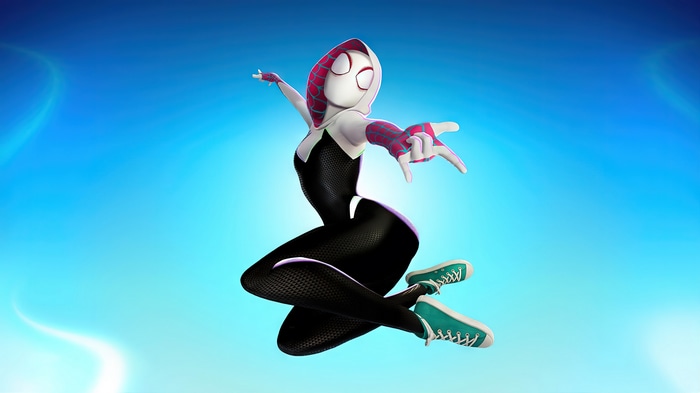 Spider-Gwen in Fortnite 4K