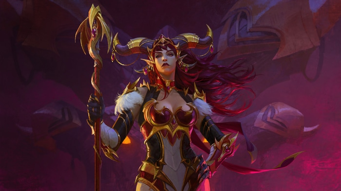 Alexstrasza from World of Warcraft: Dragonflight 4K