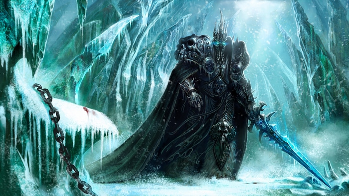 The Lich King from World of Warcraft in 4K