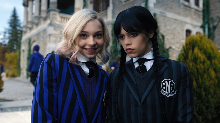 Wednesday and Enid Sinclair 4K
