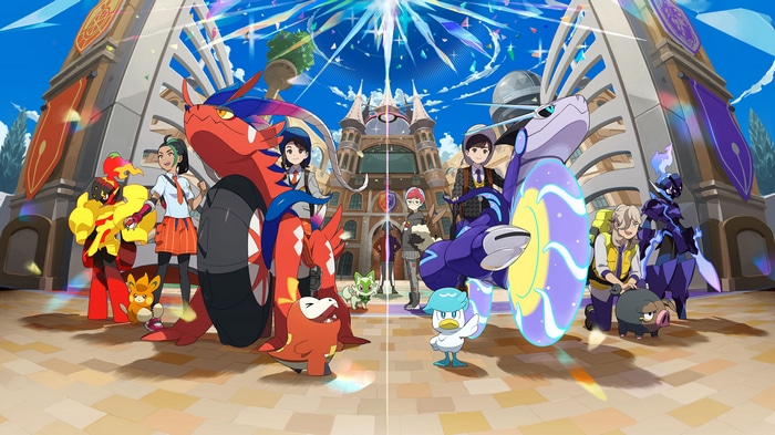 Pokemon Scarlet and Violet Koraidon Miraidon 4K