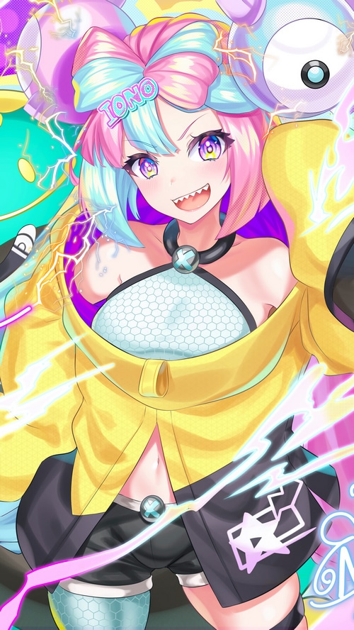 Iono from Pokemon Scarlet and Violet