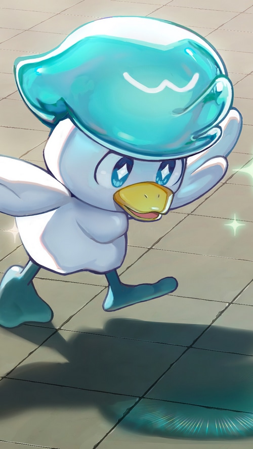 Quaxly from Pokemon Scarlet and Violet