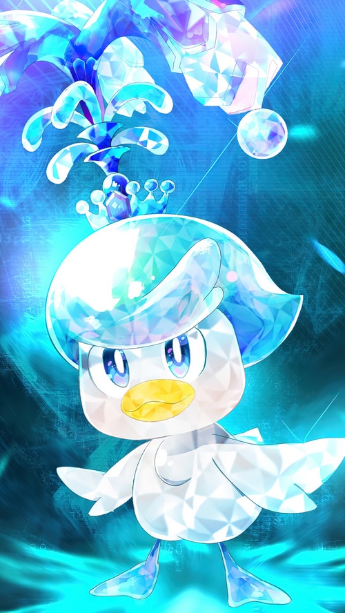 Quaxly Pokemon Scarlet and Violet Diamond Art