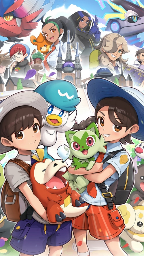 Pokemon Scarlet and Violet: Starter Pokemon and Trainers