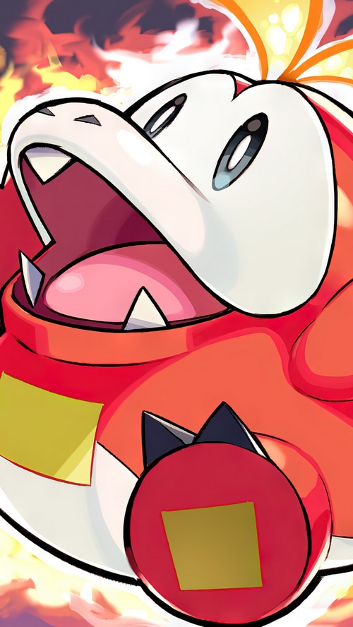 Fuecoco Pokemon Scarlet and Violet Art