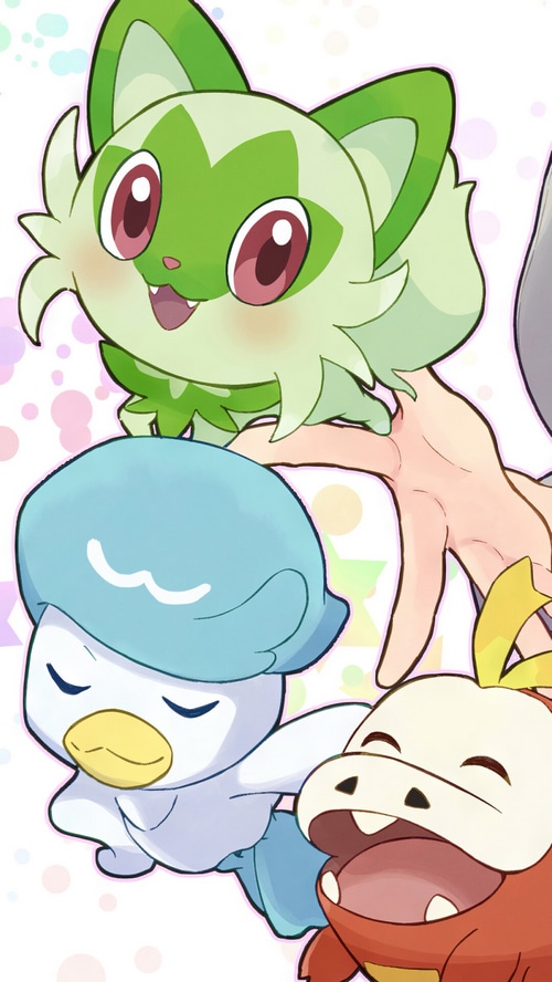 Pokemon Scarlet and Violet Starter Pokemon
