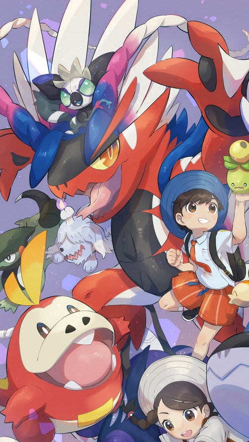 Pokemon Scarlet and Violet characters and Pokemon