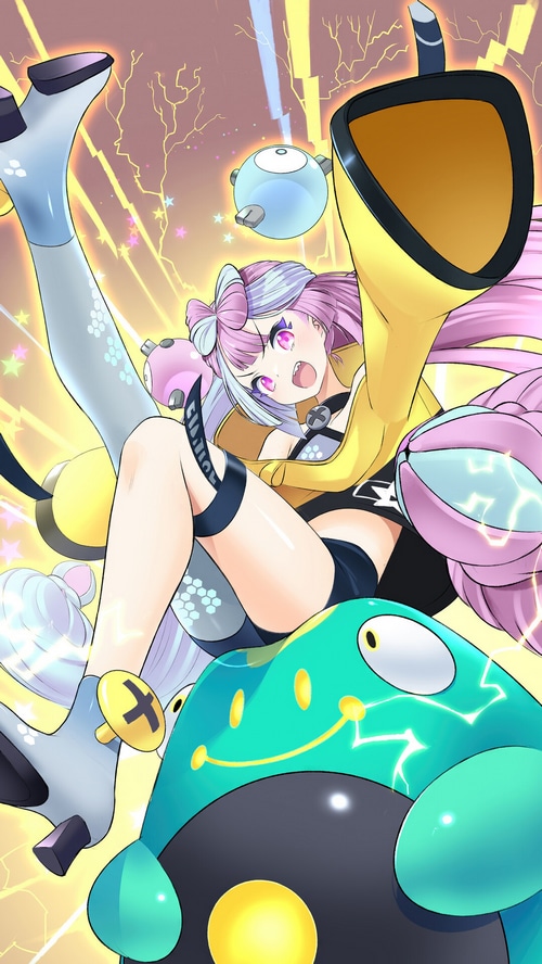 Iono and Pokemon Scarlet and Violet characters
