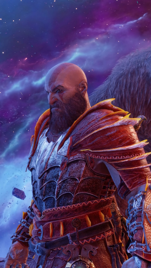 Kratos in God of War Ragnarok