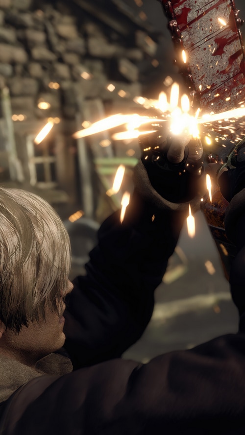 Resident Evil 4 Remake: Leon S. Kennedy vs Chainsaw Man