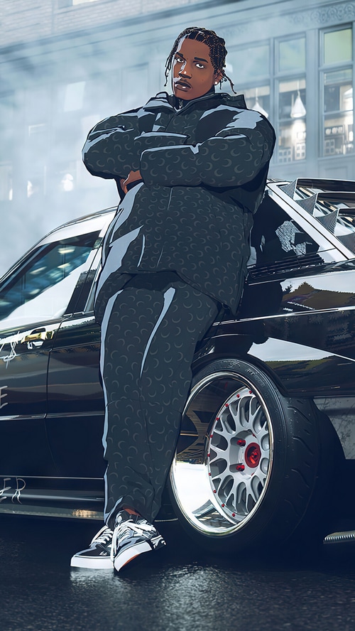 A$ap Rocky in Need for Speed Unbound