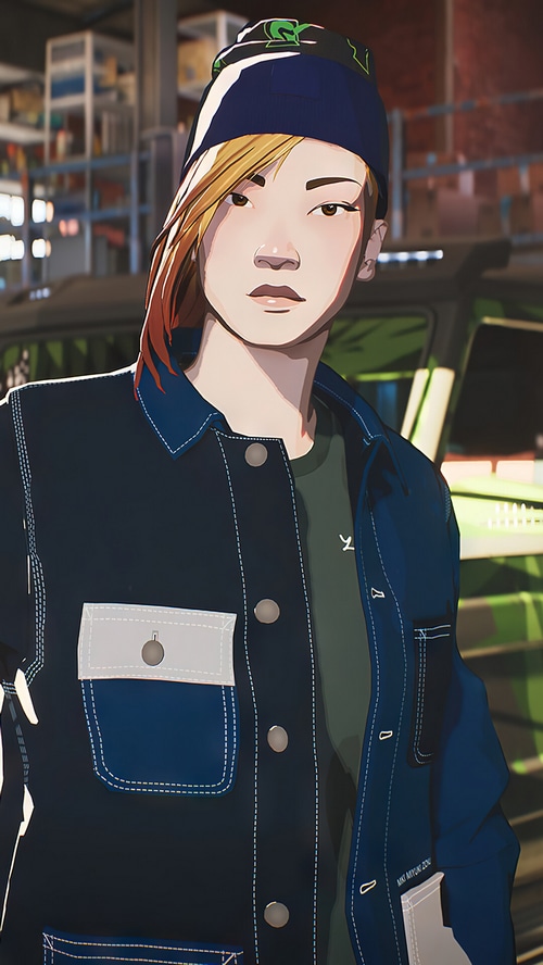 Need for Speed Unbound character