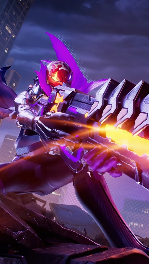 Jhin from League of Legends firing his weapon